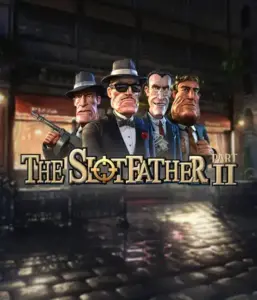 Dive into the shadowy world of The Slotfather Part II game by Betsoft, highlighting four iconic mafia characters set against a dark urban backdrop. This image portrays the gritty atmosphere of the mafia underworld with its detailed character design and suspenseful setting. Ideal for fans of crime dramas, delivering a gripping gaming experience. 